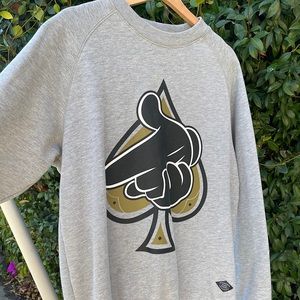 Crooks and Castles Airgun Spades Crewneck!